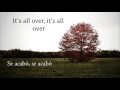 Johnny Cash - It's all over | Lyrics/Subtitulado