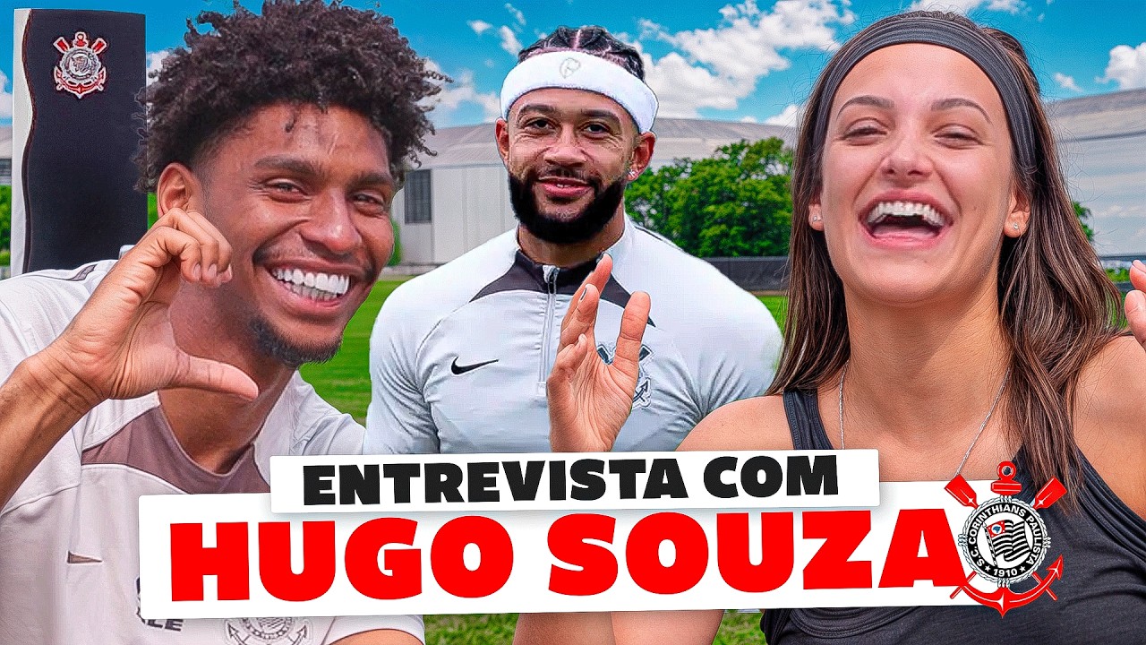 HUGO SOUZA REVELA BASTIDORES DO CORINTHIANS E RELAÇÃO COM MEMPHIS DEPAY!