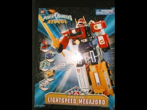 Lightspeed Rescue Megazord - Power Rangers Lightspeed Rescue Megazord