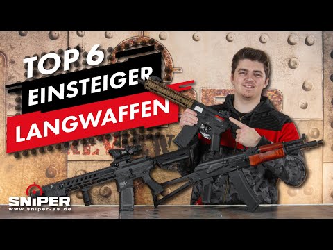 Die 6 besten Einsteiger Airsoft Waffen 2023! Anfänger Guide