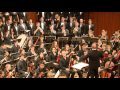 Dr. Joseph Bolin conducts UT Combined Choirs and Symphony Orchestra / Personent hodie