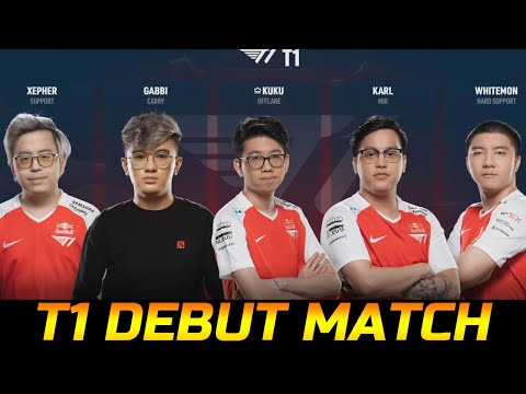 T1 VS FNATIC GAME 1 - GABBI NEW CARRY DEBUT DPC SEA 2022 REGIONAL FINALS
