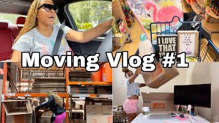 MOVING VLOG 1: PACKING UP MY APARTMENT + LOTS OF RUNNING AROUND!