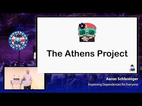 GopherCon UK 2019: Aaron Schlesinger - Improving Dependencies for Everyone
