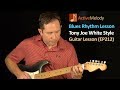 Tony Joe White Style Blues Rhythm Guitar Lesson - EP212