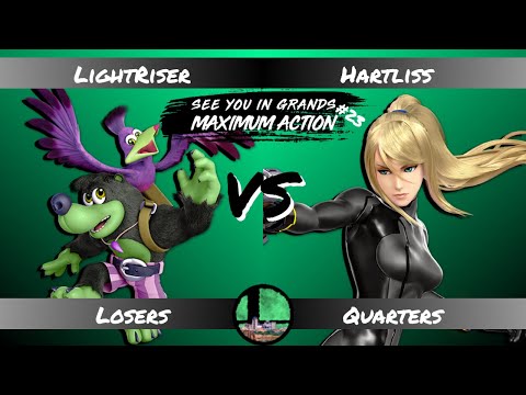 LightRiser (Banjo & Kazooie) vs Hartliss (Zero Suit Samus) - Losers Quarters - SUGMA #23