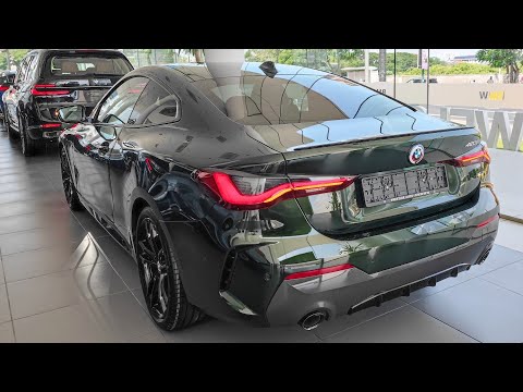 2023 BMW 420i coupe M Sport Pro - Sanremo Green Metalic Color - First Look | Interior and Exterior