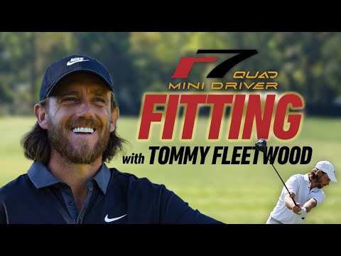 Tommy Fleetwood gets fit for the new R7 Quad Mini Driver