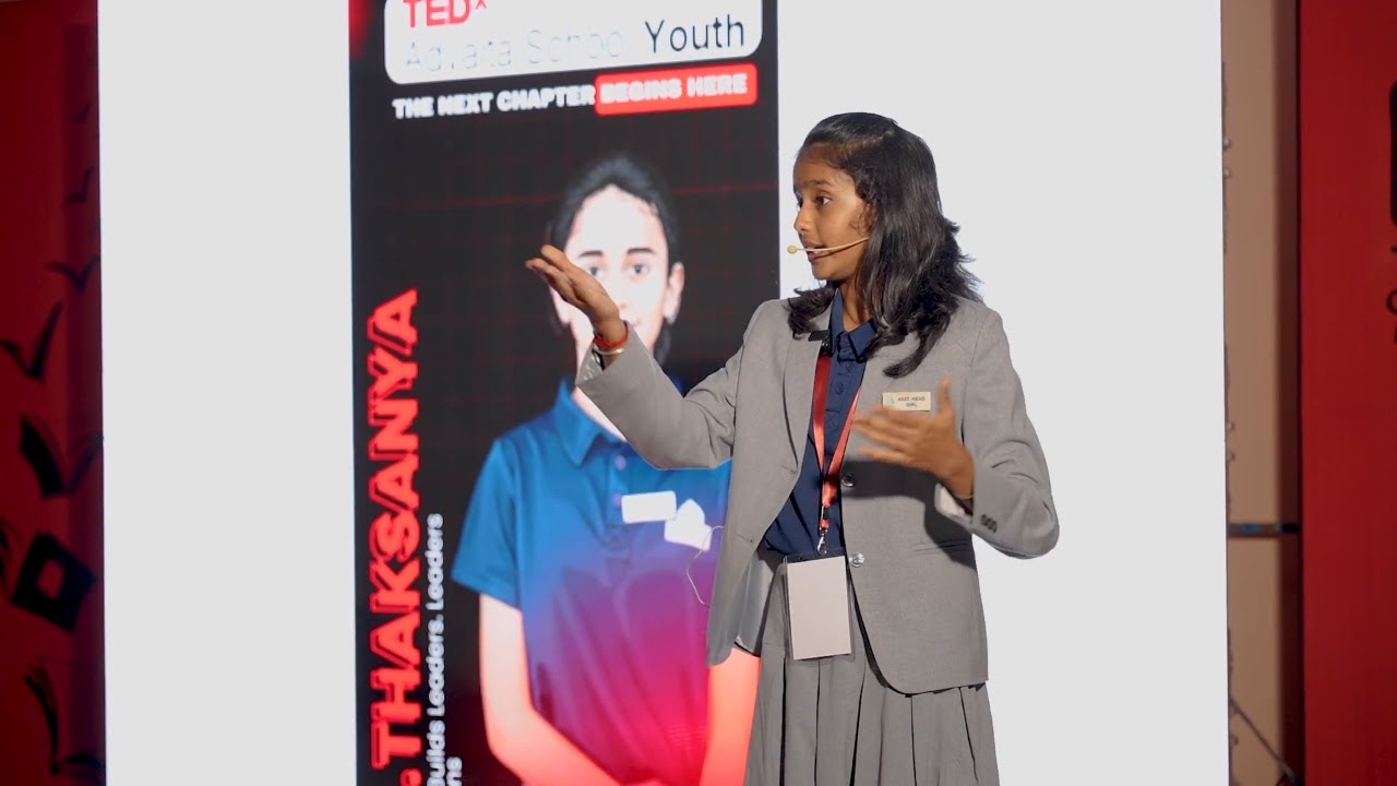 Discipline Builds Leaders. Leaders Build Nations. | Thaksanya K.P. | TEDxAdvaita School Youth