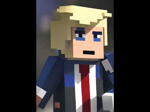 ✨🎉 Minecraft  Trump - Brix Art #minecraft #gameplay #tiktok #trump