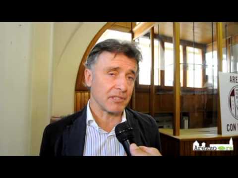 Amedeo Carboni presenta la sua candidatura con Arezzo Futuro in Corso