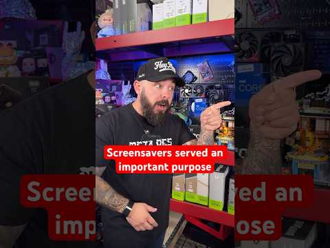 Screensavers Literally Saved Your Monitor