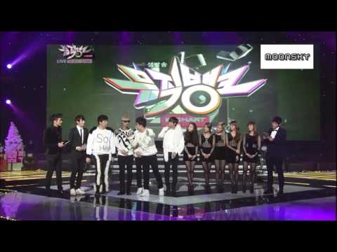 111223 Music Bank - Be My  Baby + Interview - Wonder Boy (Kwanghee ,Shindong ,Mir ,Hyunmu ,Sungjong)