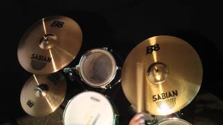 Video thumbnail for HD VIDEO Sabian B8 Cymbal Set: 20" Ride; 18" Thin Crash; 14" Hi Hats cymbals demo test sound by SIC MIC