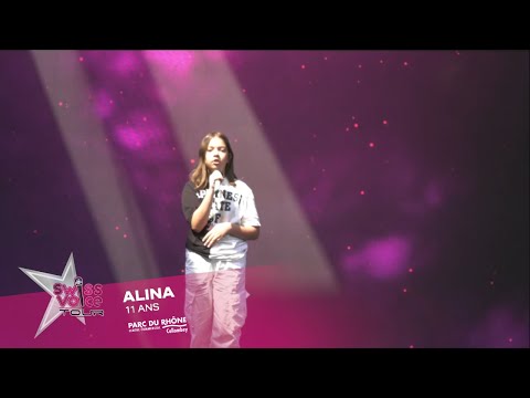 Alina 11 ans - Swiss Voice Tour 2022, Parc du Rhône Collombey