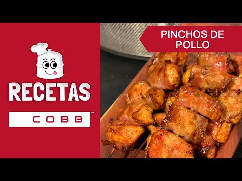 Pinchos de Pollo en la COBB