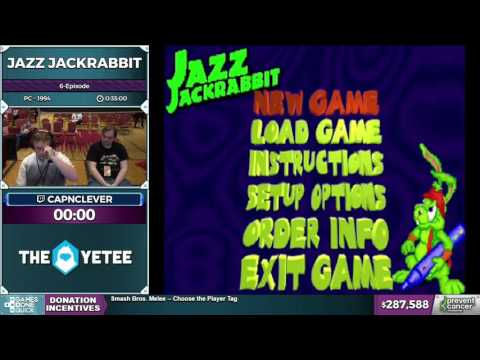 Jazz Jackrabbit by capnclever in 30:29 - AGDQ 2017 - Part 47