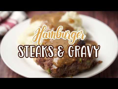 How to make: Hamburger Steaks & Gravy
