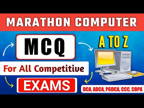 Computer Marathon Class A to Z Computer MCQ Questions