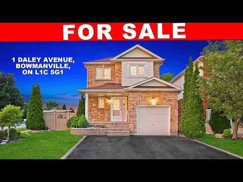 1 Daley Avenue Bowmanville, ON L1C 5G1 | For Sale | Video Tour | MLS