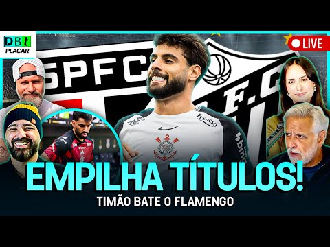 É CAMPEÃO! CORINTHIANS SUPERA FLAMENGO, SANSÃO TRICOLOR E MAIS | Debate Placar | 02/02