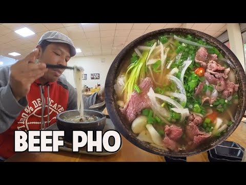 Phở Bát Đá Thủy Mộc - Sopa de macarrão com carne: 16 Le Duc Tho, My Dinh 2, Nam Tu Liem, Hanói, Vietnã