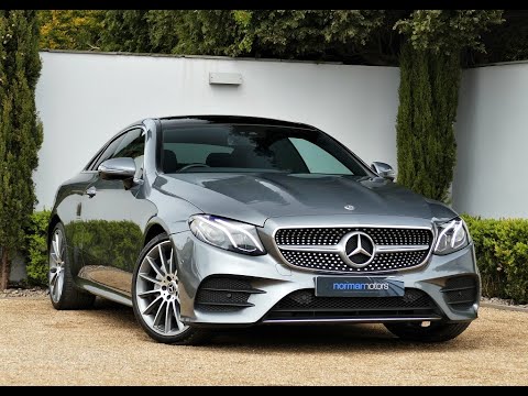 Mercedes-Benz E Class E220 D AMG Line Premium Coupe offered by Norman Motors, Dorset