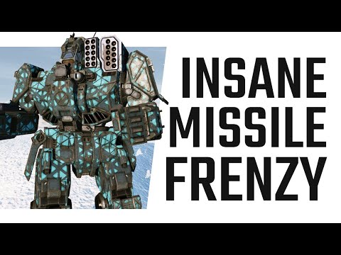 Insane Missile Frenzy - MRM50 Wolverine Build - Mechwarrior Online The Daily Dose #1293