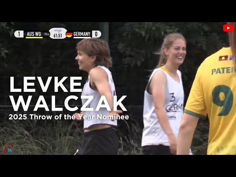 Levke Walczak Crossfield IO Assist - 2025 Throw of the Year Nominee