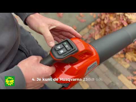 Husqvarna 230iB in actie 💨 Stil, licht en superkrachtig!
