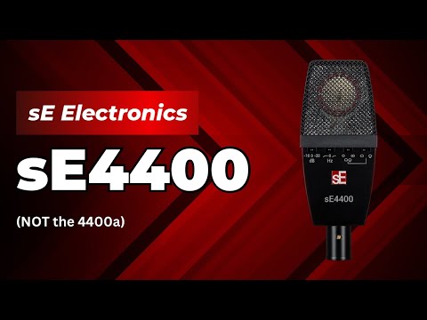 The Best Studio Mic Under $500? The sE Electronics sE4400
