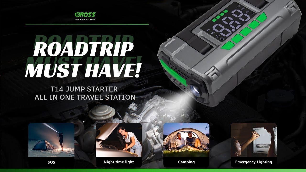 T14 Smart Connect Jump Start & Air Compressor Combo