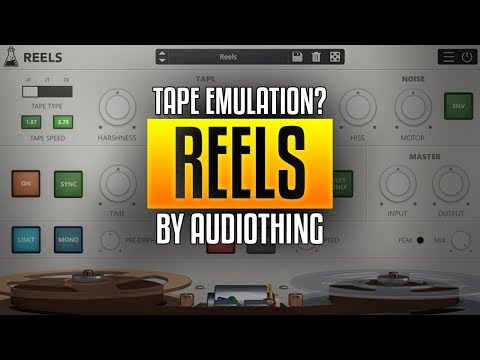 AudioThing Reels - Delay & Tape Reel-to Reel Emulation - Plugin Overview