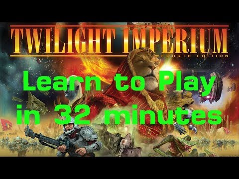 Twilight Imperium (4th Edition) in 32 minutes