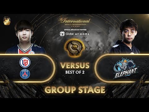 PSG.LGD vs Elephant Game 1 (BO2) | The International 10 Group Stage