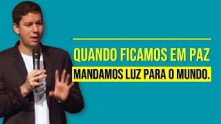 Quando Ficamos Em Paz Mandamos Luz Para O Mundo…
