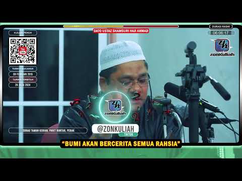 TAZKIRAH : Apabila Sangkakala Ditiup.. [ Bumi Pendam Rahsia ] - Ustaz Shamsuri Ahmad
