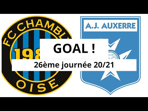 FC Chambly Oise - AJ Auxerre [0-(1)] GOAL 69' (Remy Dugimont) 26ème journée 2020/21