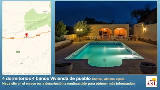 preview picture of video '4 dormitorios 4 baños Vivienda de pueblo se Vende en Chirivel, Almeria, Spain'