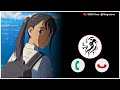 Japanese Ringtone Anime Suzume No Tojimari Ringtone Japanese Ringtone For Alarm