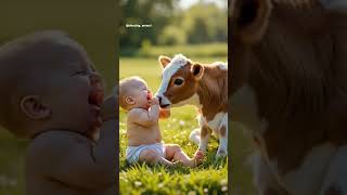 Download lagu bayi tertawa melihat sapi#funny #imut #cute #sapilucu #animals #sapigemuk #shorts #short #viralvideo mp3