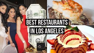 Top 10 best celebration Restaurants in Los Angeles | Couples | Family | Groups