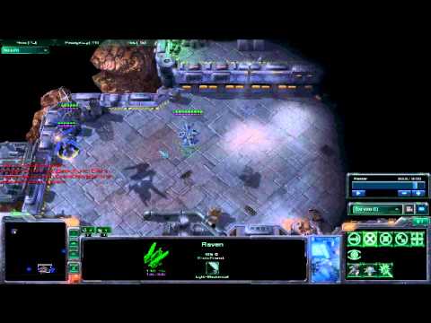 Missile Dragging Tutorial - Cool Raven Trick - Starcraft 2