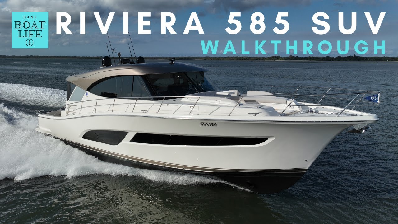World Premiere - 2023 Riviera 585 SUV - Tour this Aussie Masterpiece!