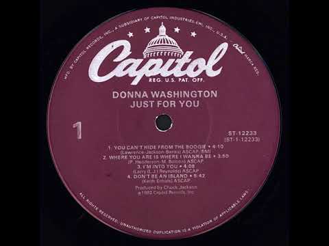 Donna Washington - You Can't Hide From The Boogie
