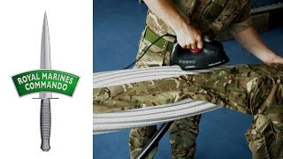 Royal Marines: How to Iron your Uniform Trousers (1/5)