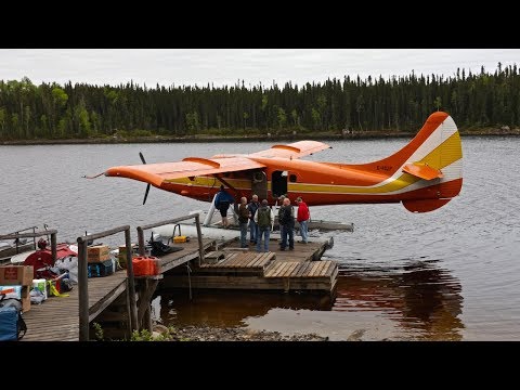 Flight Into Slate Falls Root Bay Outpost Camp