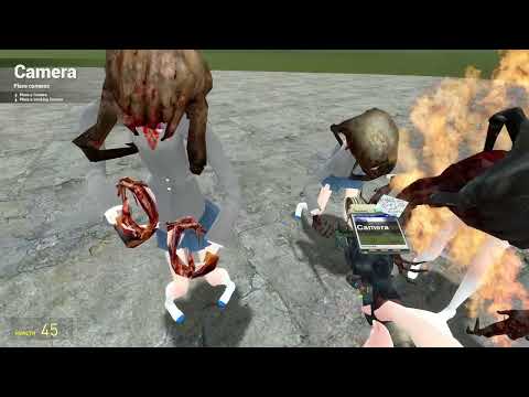 Garry's Mod Headcrab Takeover Showcase (PART 1)