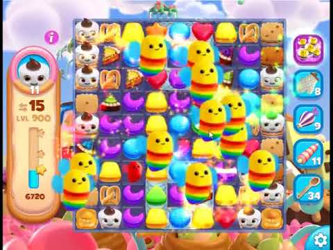 Cookie Jam Blast Level 900 - NO BOOSTERS 🍪 | SKILLGAMING ✔️