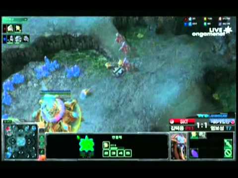 SPL [8.12] Bisu (SKT) vs Sea (8th) 2nd half - 3set / WCS Entombed Valley